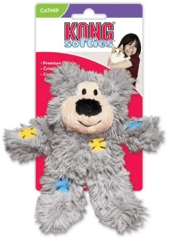 Kong Softies Patchwork Beer Assorti -Huisdier Verkoop Winkel 0035585279022 2