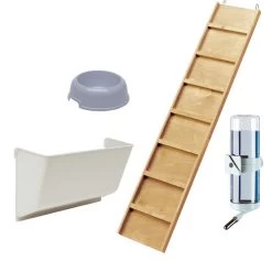 Ferplast Knaagdierverblijf Grand Lodge 120 Plus Grey -Huisdier Verkoop Winkel 0190001041