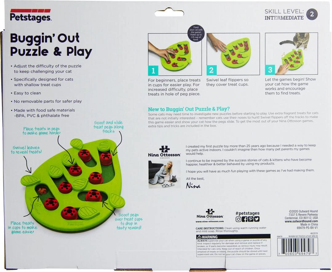 Nina Ottosson Puzzle & Play Buggin Out 3 Nina Ottosson Puzzle & Play Buggin Out - Afbeelding 3