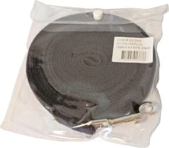 Boon Nylon Hondenlijn <br>4.5 Mtr X 15 Mm Zwart