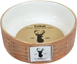 Boony Est. 1941 Voerbak Steen Wicker Sand -Huisdier Verkoop Winkel 0212192