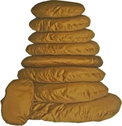 Boon Ligkussen Met Rits Bruin