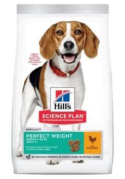 Hill's Science Plan Adult Perfect Weight Medium Kip 12 Kg