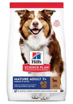 Hill's Science Plan Mature Adult Medium Lam & Rijst 12 Kg