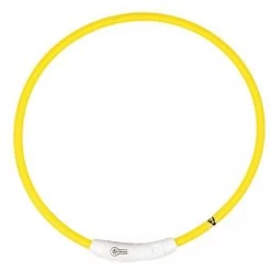 Duvo Lichthalsband Nylon Geel