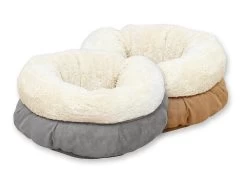 All For Paws Lambswool Donut Bed TAN