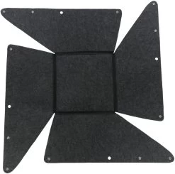 TRIXIE Kattenmand Harvey <br>Antraciet/Wit-Zwart -Huisdier Verkoop Winkel 263446 PHO PRO DET CLIP 38029 2