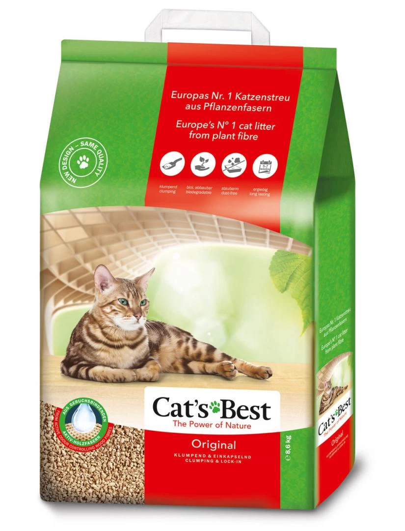 Cat's Best Kattenbakvulling Original 20 Ltr 1 Cat's Best Kattenbakvulling Original 20 Ltr
