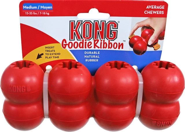Kong Goodie Ribbon Rood 2 Kong Goodie Ribbon Rood - Afbeelding 2