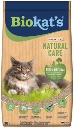 Biokat's Kattenbakvulling Natural Care 30 Ltr