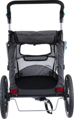 TRIXIE Opvouwbare Hondenfietskar Grijs -Huisdier Verkoop Winkel 4011905127941 2