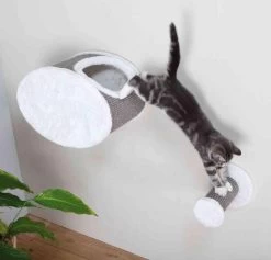 TRIXIE Relax Krabton Voor Aan De Muur Wit/grijs -Huisdier Verkoop Winkel 4011905499215 2