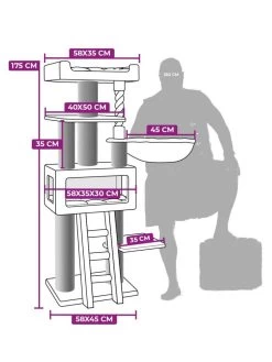 Petrebels Krabmeubel Lucky Bastards Parklane 175 Capp. -Huisdier Verkoop Winkel 431362afmetingen WEB