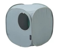 Huisdier Verkoop Winkel -Huisdier Verkoop Winkel 51DN Sleep 20S Jungle Catcube Leafs Light Green 40x40x40cm 51SJUCC11 Side2