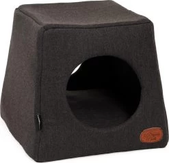 51 Degrees North Kattenhuis Herringbone Dark Grey/black