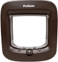 PetSafe Microchip Kattenluik Cat Flap Bruin