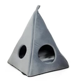 51 Degrees North Tipi Velvet Velour Shadow Blue