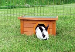 TRIXIE Natura Kleindierhuis Bruin