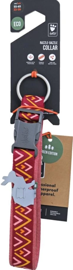 Hurtta Halsband Razzle Dazzle Beetroot -Huisdier Verkoop Winkel 6410329339127