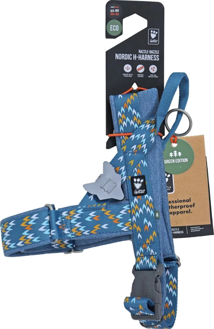 Hurtta H-harnas Razzle Dazzle Bilberry 7 Hurtta H-harnas Razzle Dazzle Bilberry - Afbeelding 7