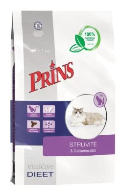 Prins Vitalcare Dieet Struvite & Calciumoxalate 5 Kg