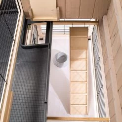 Ferplast Konijnenhok Ranch 120 -Huisdier Verkoop Winkel 8010690095578 ferplast ranch 120 open