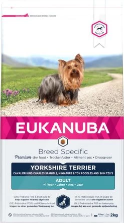 Eukanuba Hondenvoer Yorkshire Terrier <br>Adult 2 Kg