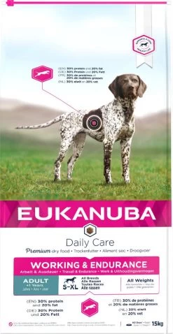 Eukanuba Hondenvoer Working & Endurance Adult 15 Kg
