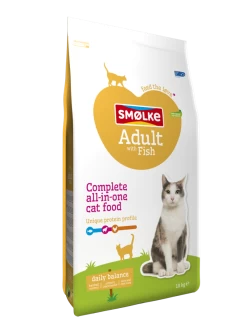 Smølke Kattenvoer Adult With Fish And Rice 10 Kg