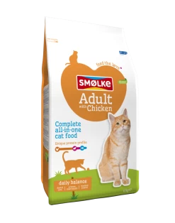 Smølke Kattenvoer Adult With Chicken And Rice 4 Kg