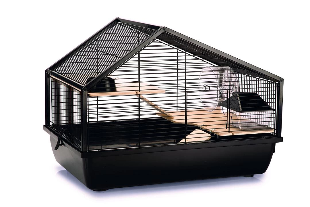 Beeztees Knaagdierkooi Boas Zwart 1 Beeztees Knaagdierkooi Boas Zwart