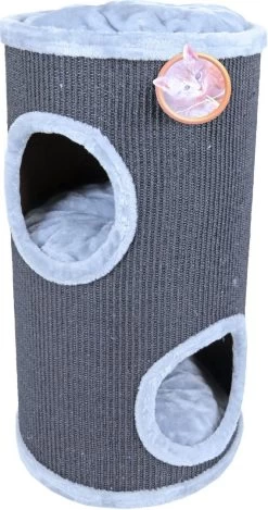 Boon Krabton Sisal 2 Gaats Zwart/Grijs 75 Cm