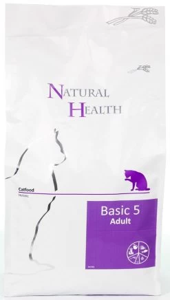 Natural Health Kattenvoer Basic 5 <br>2,5 Kg