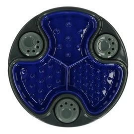 Eat Slow Live Longer Voerbak Puzzle And Feed Blue 1 Eat Slow Live Longer Voerbak Puzzle And Feed Blue