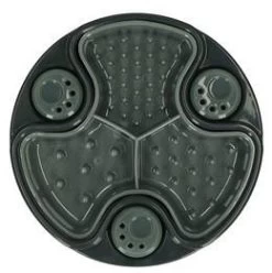 Eat Slow Live Longer Voerbak Puzzle And Feed Grey