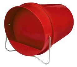 Gaun Pluimvee Drinkemmer Kunststof <br>6 Ltr Red