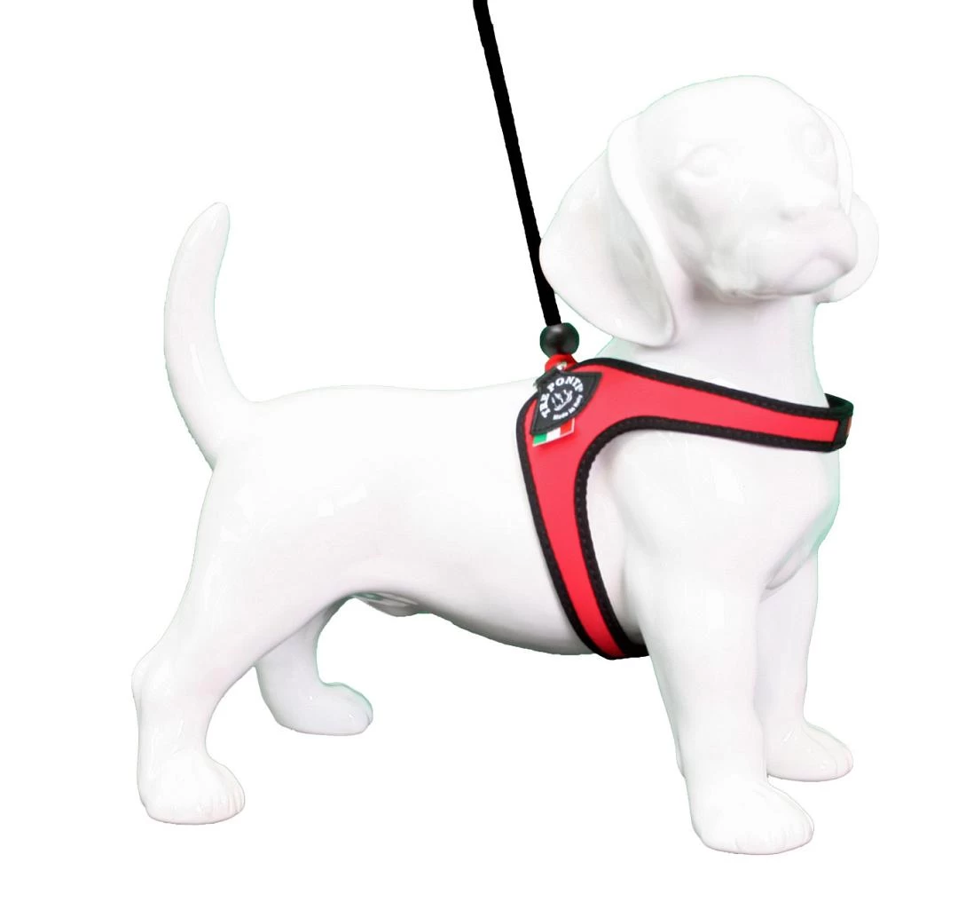 Tre Ponti Hondentuig Liberta Rood 1 Tre Ponti Hondentuig Liberta Rood