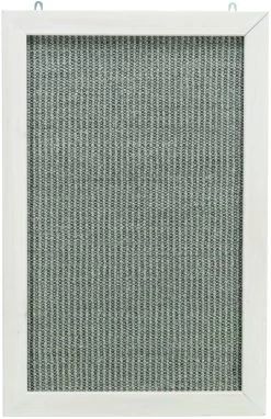 TRIXIE Krabplank Met Houten Frame Grijs/Wit 38 X 58 Cm
