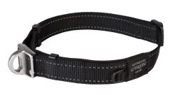 Rogz Halsband Utility Safety Zwart -Huisdier Verkoop Winkel RHBS25ADET0