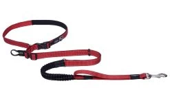Rogz Hondenlijn Utility Handsfree Rood 10 Rogz Hondenlijn Utility Handsfree Rood -Huisdier Verkoop Winkel RHLF05C Utility Handsfree Lead XL Red DET1