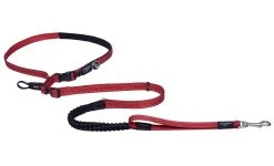 Rogz Hondenlijn Utility Handsfree Rood 8 Rogz Hondenlijn Utility Handsfree Rood -Huisdier Verkoop Winkel RHLF06C Utility Handsfree Lead L Red DET1