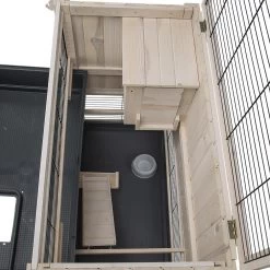 Ferplast Konijnenhok Cottage -Huisdier Verkoop Winkel ferplast cottage binnen