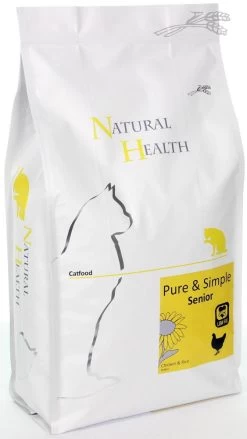 Natural Health Kattenvoer Pure & Simple Senior 7,5 Kg