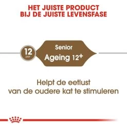 Royal Canin Kattenvoer Ageing 12+ 2 Kg -Huisdier Verkoop Winkel royal canin ageing 12plus senior kat oudere kat vanaf 12 jaar hero image 9