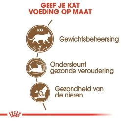 Royal Canin Kattenvoer Ageing Sterilised 12+ <br>2 Kg -Huisdier Verkoop Winkel royal canin ageing sterilised 12plus senior kat oudere kat vanaf 12 jaar hero usp